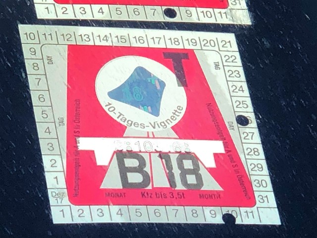 Start frei für die Digitale Vignette in Österreich ab dem 8. November 2017