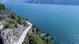 Ciclabile Limone sul Garda | Cinematic Drone view