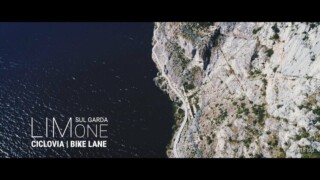 Limone sul Garda - Ciclovia e ciclabile del Garda: un volo mozzafiato sul lago vista dal drone